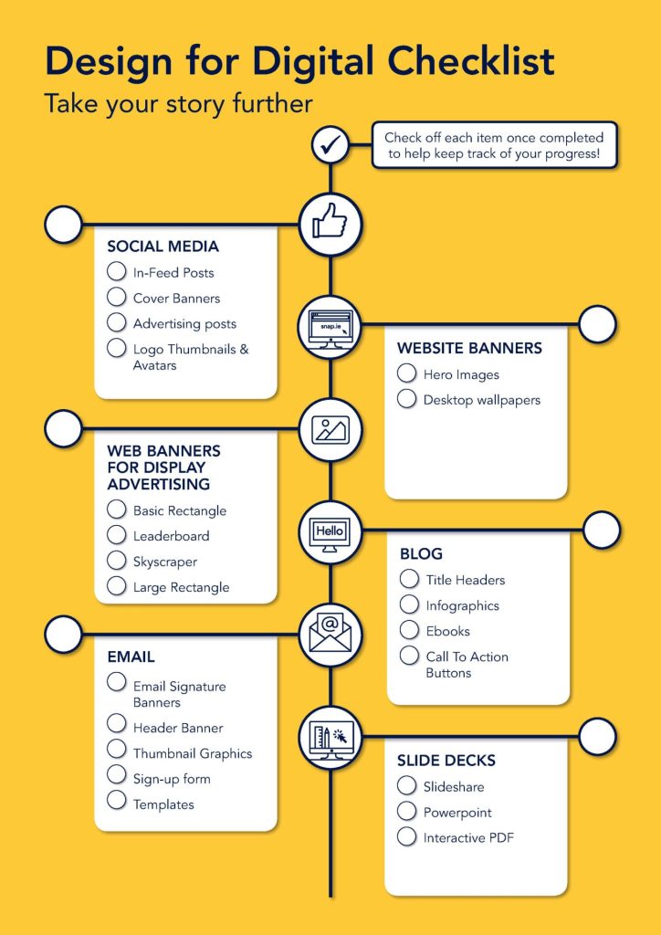 online graphics checklist infographic