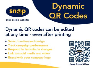 Dynamic QR Codes at Snap Print